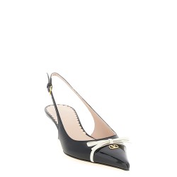 Valentino Garavani Bepointly patent leather slingback