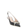 Valentino Garavani Bepointly patent leather slingback