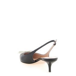 Valentino Garavani Bepointly patent leather slingback
