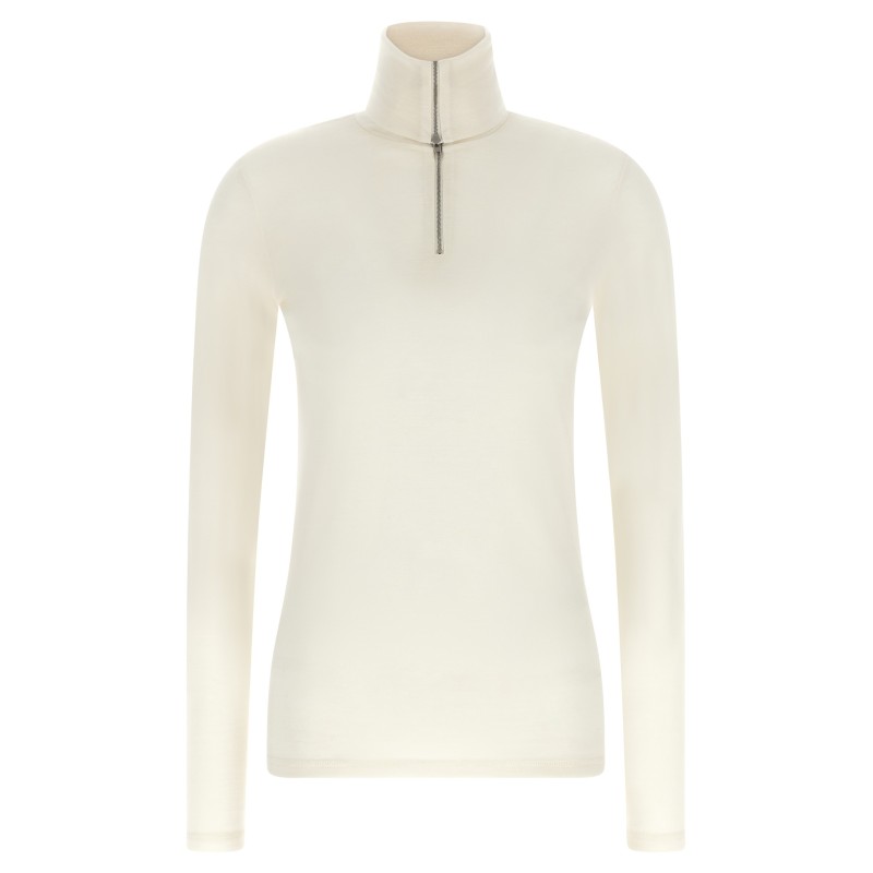 Half-zip sweater