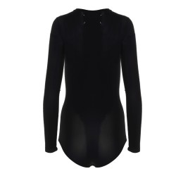 Long sleeves crew neck bodysuit