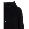 Logo print hoodie