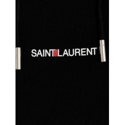 Logo print hoodie