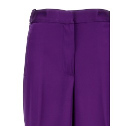 Satin cargo pants