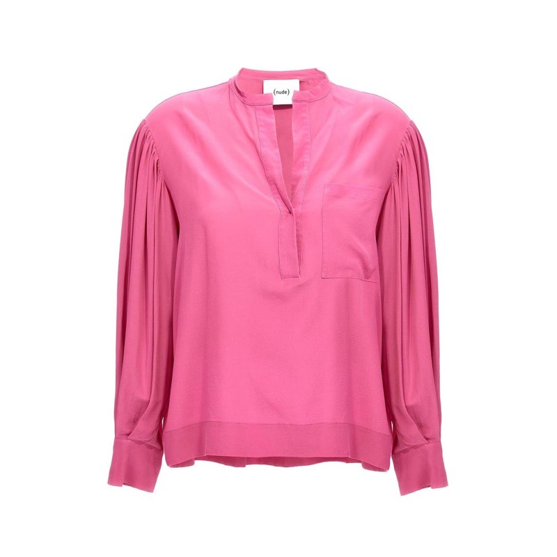 Silk bloshirt