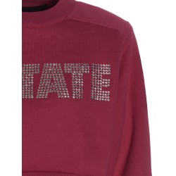'Firm Rhinestone' sweatshirt