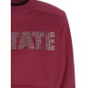'Firm Rhinestone' sweatshirt