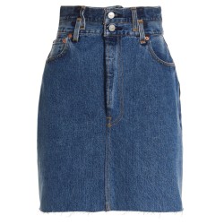 'Double Waisted Pencil' Re Done x Levi's skirt