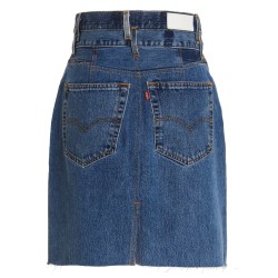 'Double Waisted Pencil' Re Done x Levi's skirt