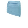 Satin mini skirt