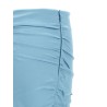 Satin mini skirt