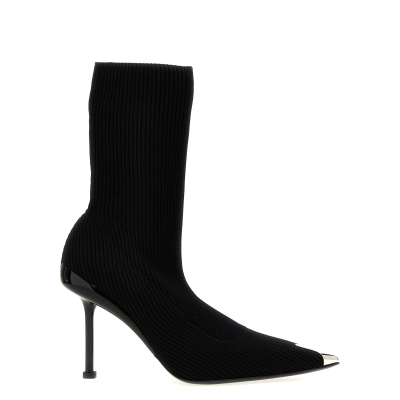 'Slash' ankle boots