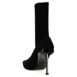 'Slash' ankle boots