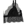 Lace satin bra