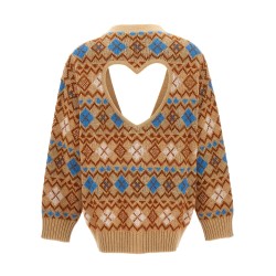 'Heart Vintage Shetland' cardigan