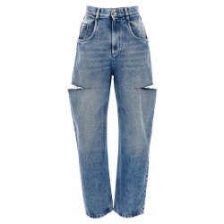 Cut-out jeans