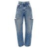 Cut-out jeans