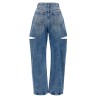 Cut-out jeans
