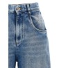 Cut-out jeans