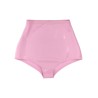 Latex high waist briefs