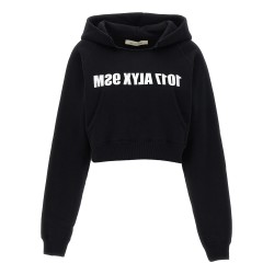 Logo print hoodie