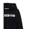 Logo print hoodie