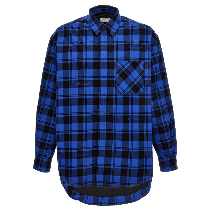 'Check Flannel' overshirt