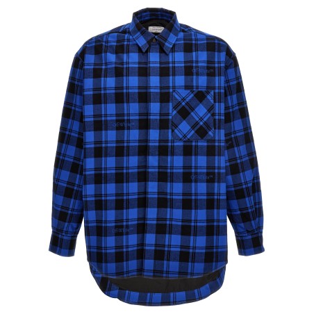 'Check Flannel' overshirt
