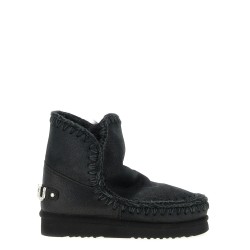 'Eskimo 18 Rhinestone Logo' ankle boots