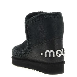 'Eskimo 18 Rhinestone Logo' ankle boots