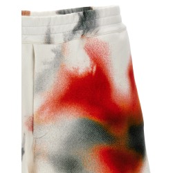 'Obscured Flower' bermuda shorts