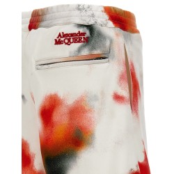'Obscured Flower' bermuda shorts