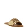 Logo sandals