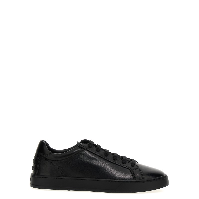 Leather sneakers