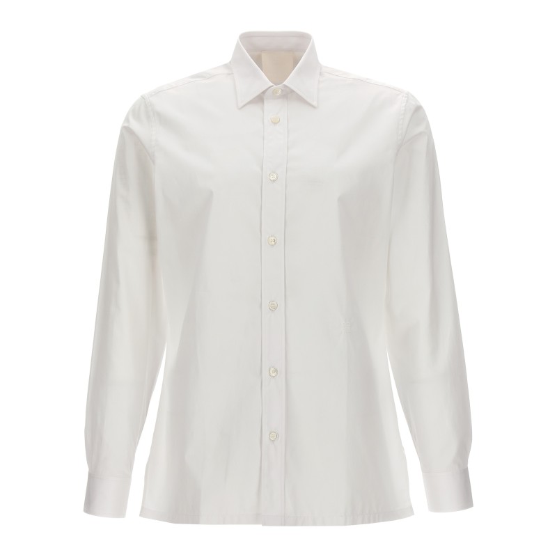 Logo embroidery shirt