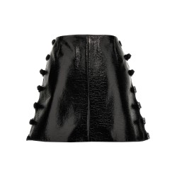 Vinyl miniskirt
