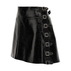 Vinyl miniskirt