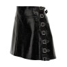Vinyl miniskirt