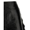 Vinyl miniskirt