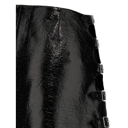 Vinyl miniskirt