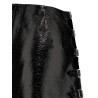 Vinyl miniskirt