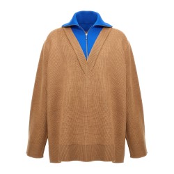 Half zip sweater