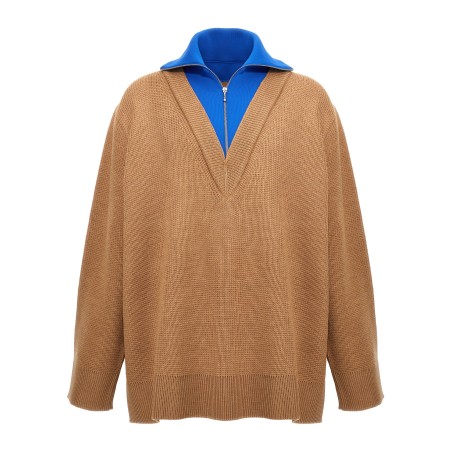 Half zip sweater
