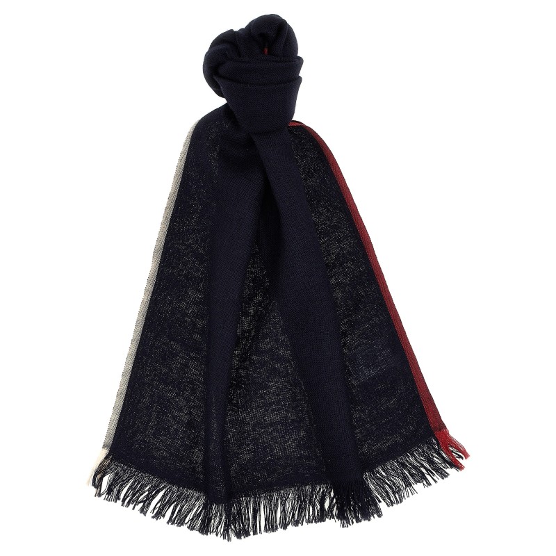 Contrast border scarf