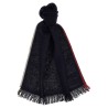 Contrast border scarf