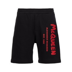 'Graffiti' bermuda shorts