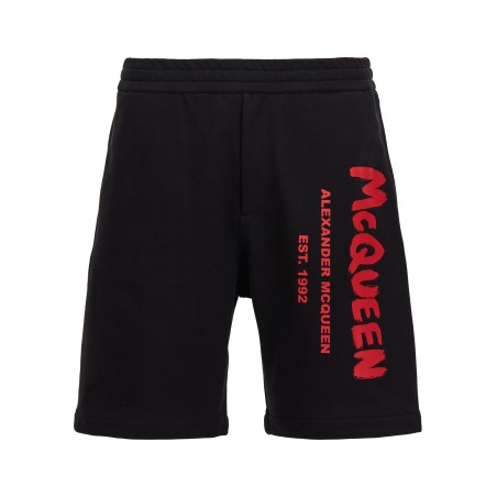 'Graffiti' bermuda shorts
