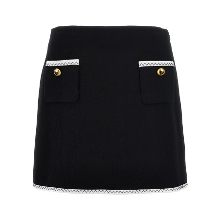 Heart button skirt