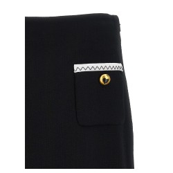 Heart button skirt