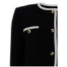 Crepe short jacket